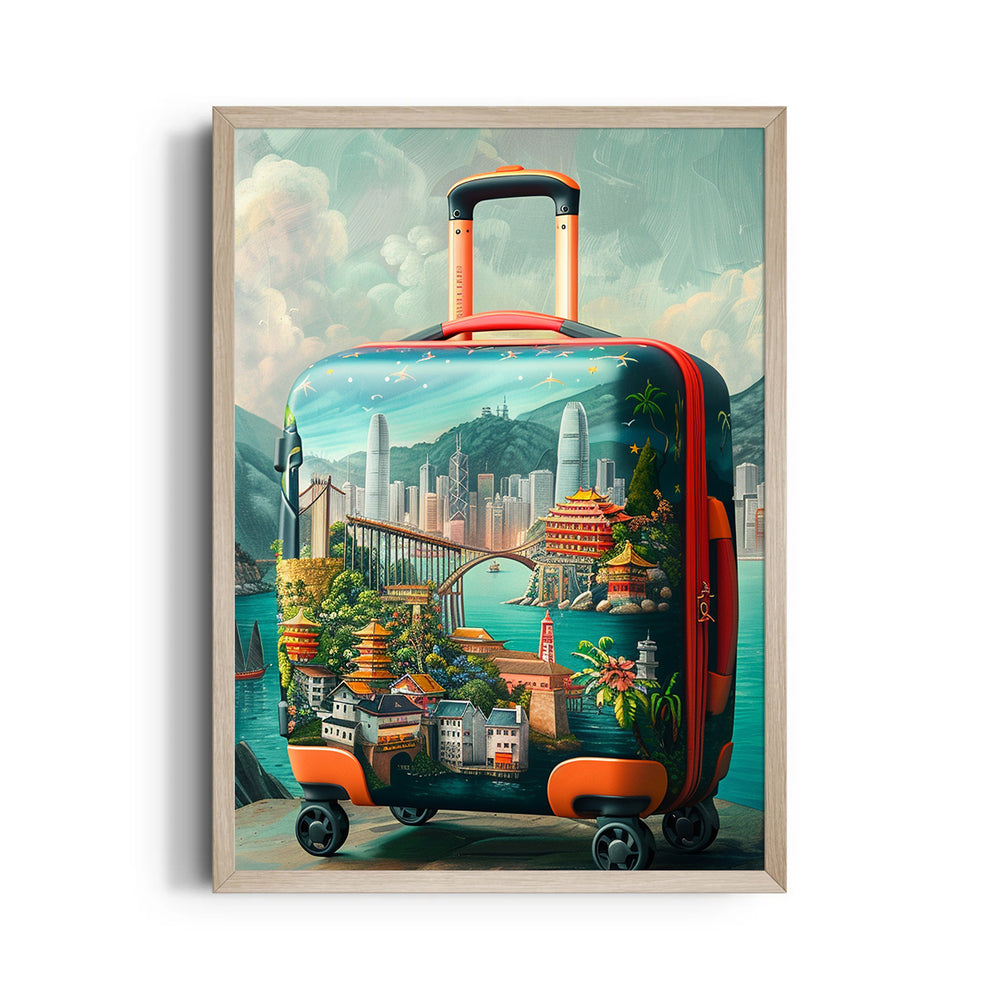 Orient City Voyage - Travel Wall Art