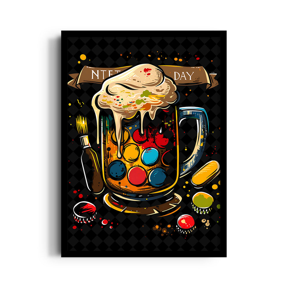 Paint & Pint Celebration - Food & Bar Wall Art