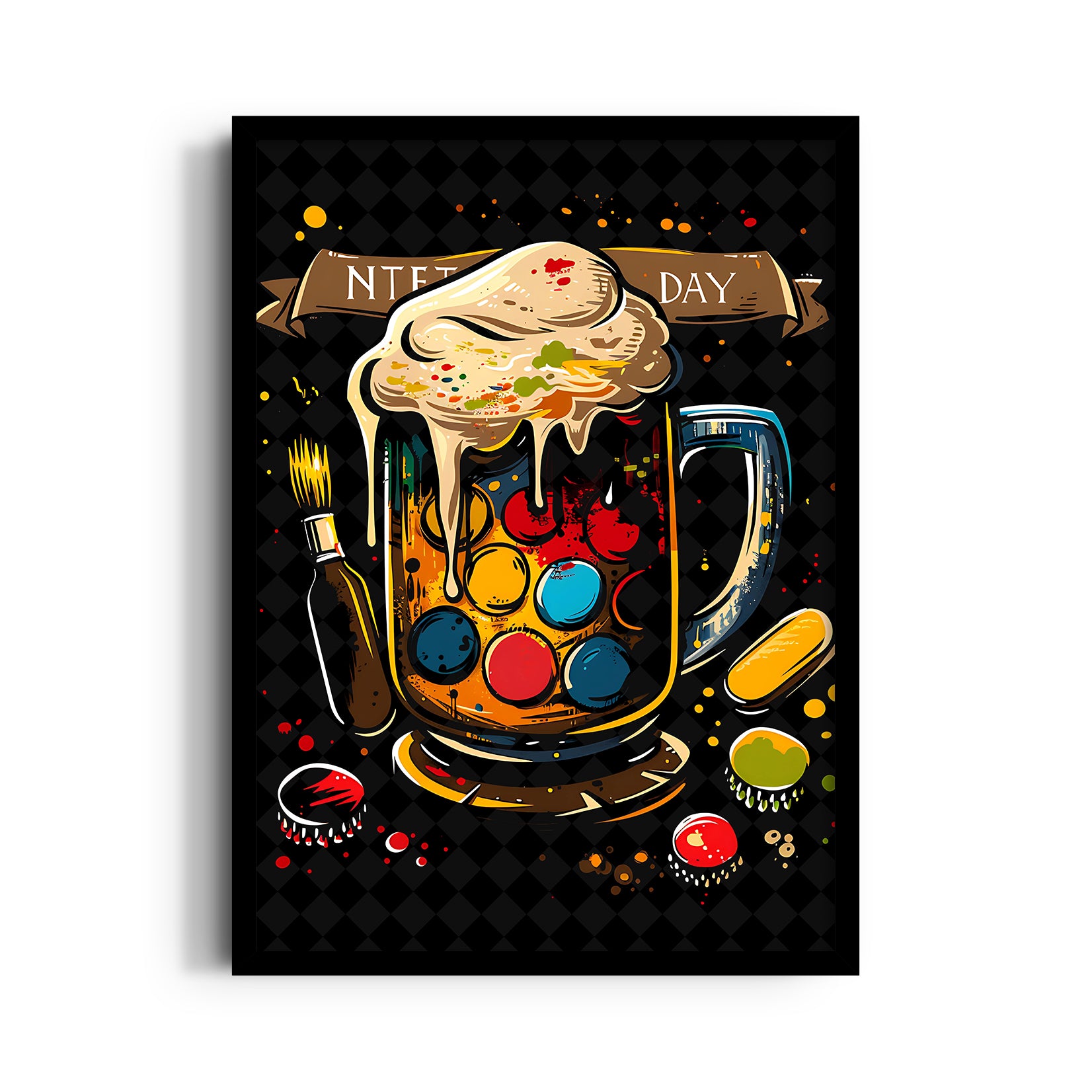 Paint & Pint Celebration - Food & Bar Wall Art