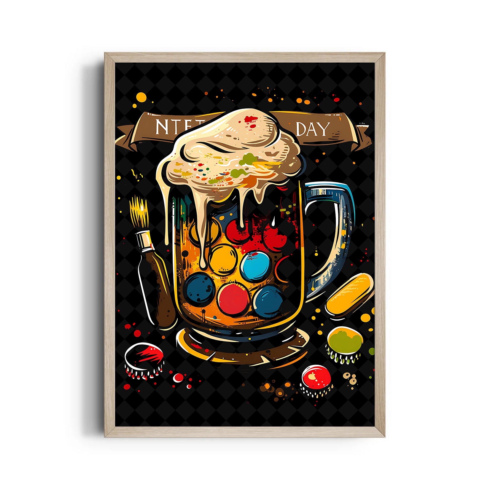 Paint & Pint Celebration - Food & Bar Wall Art