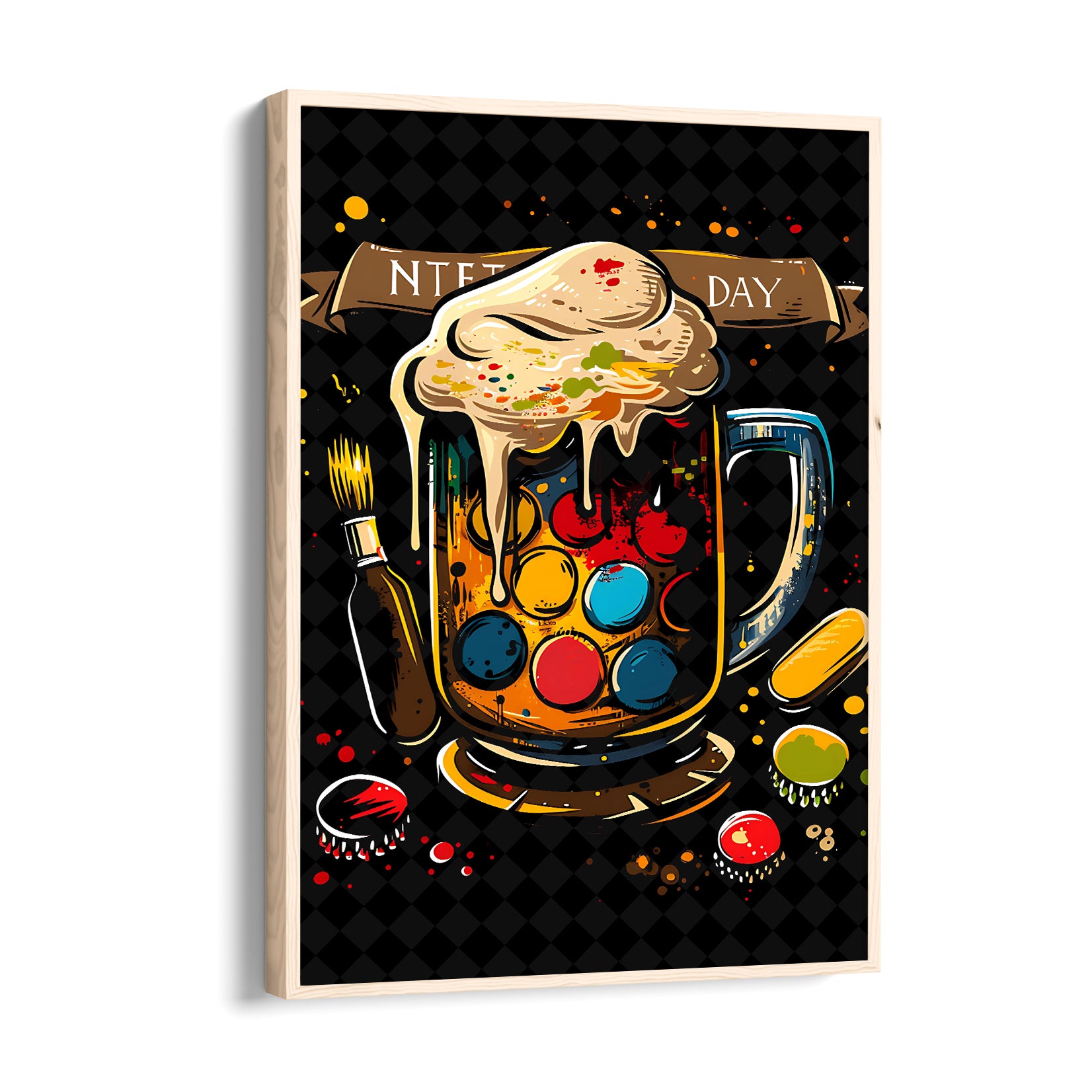 Paint & Pint Celebration - Food & Bar Wall Art