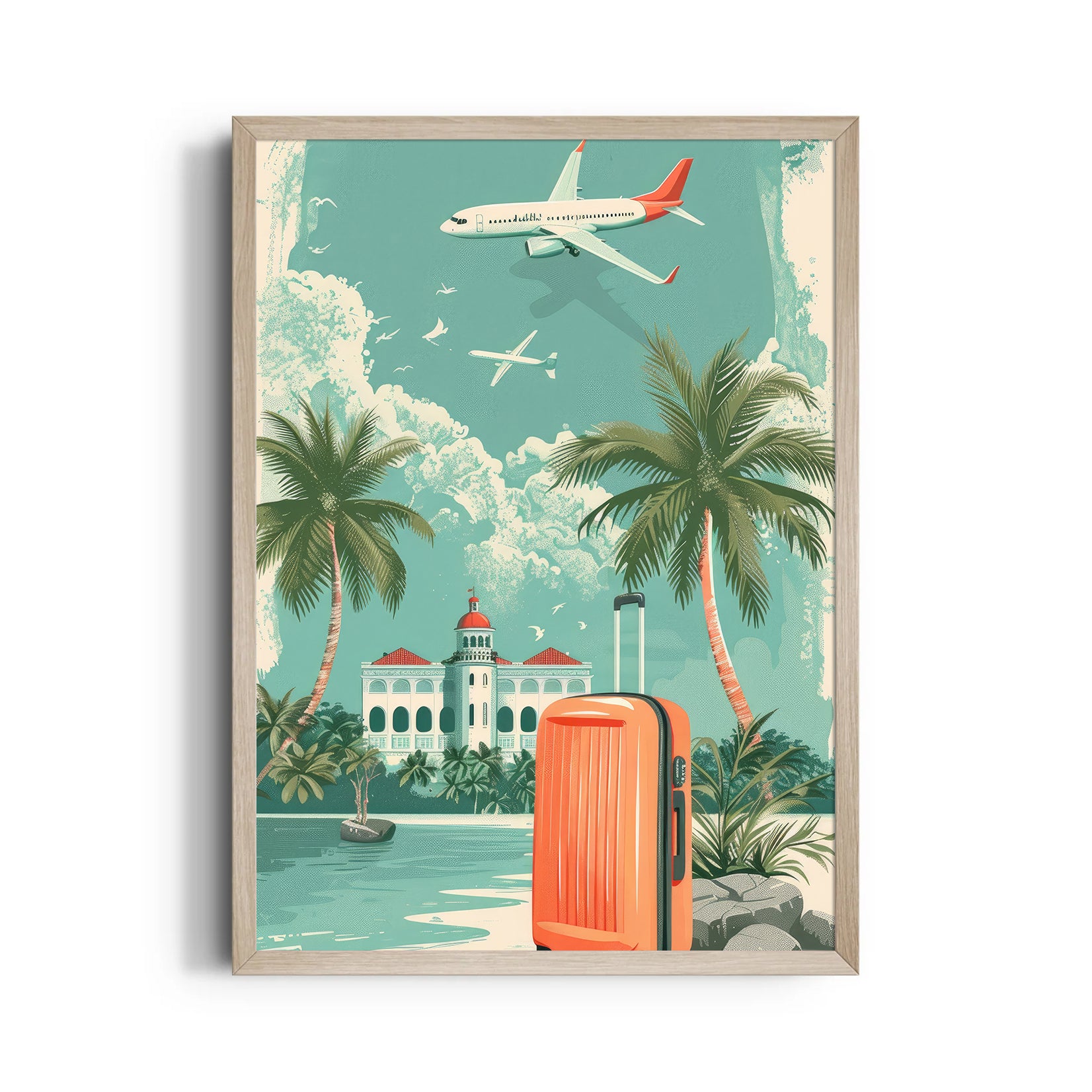 Palm Coast Arrival - Travel Wall Art