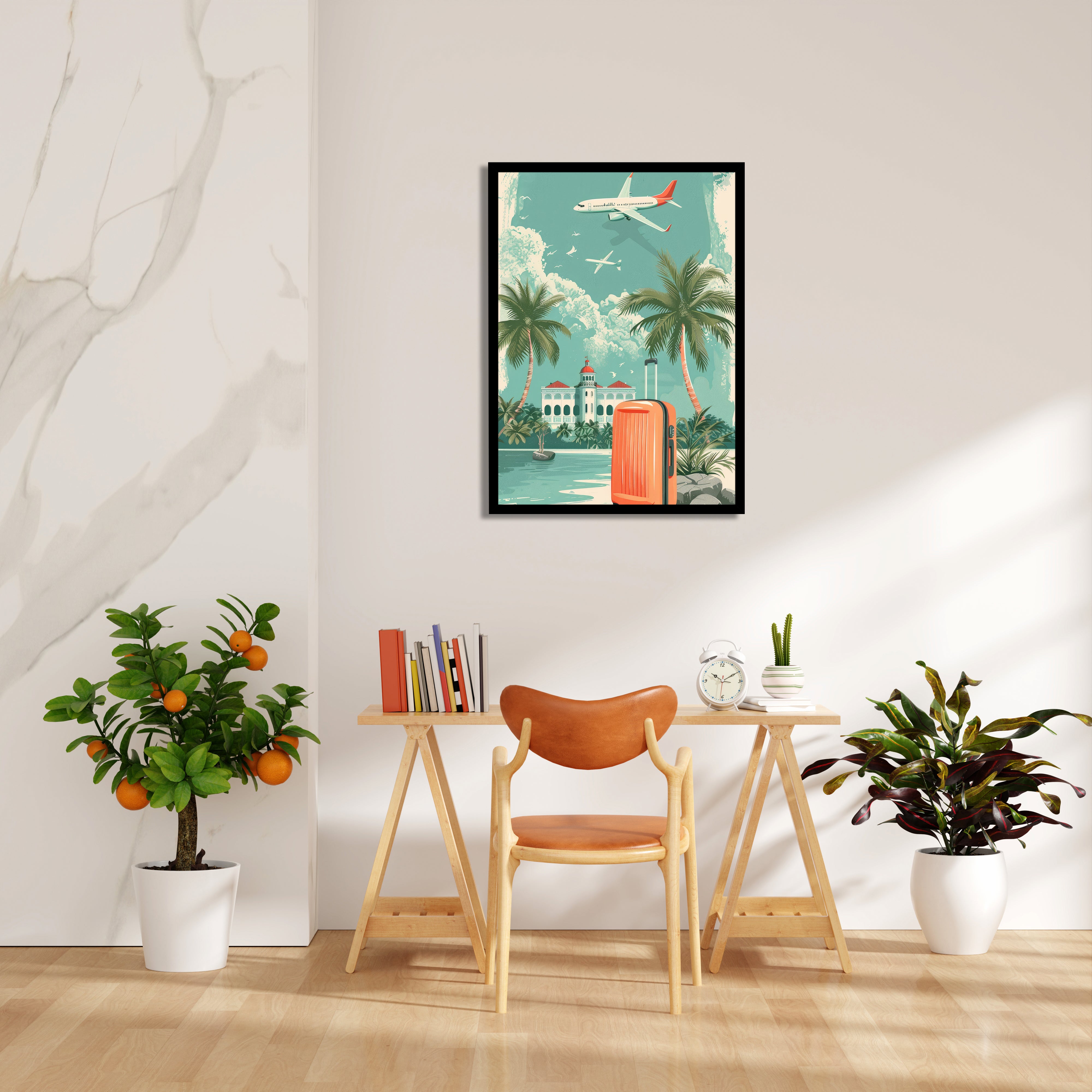 Palm Coast Arrival - Travel Wall Art