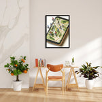 Pedal Path Navigator - street map wall art