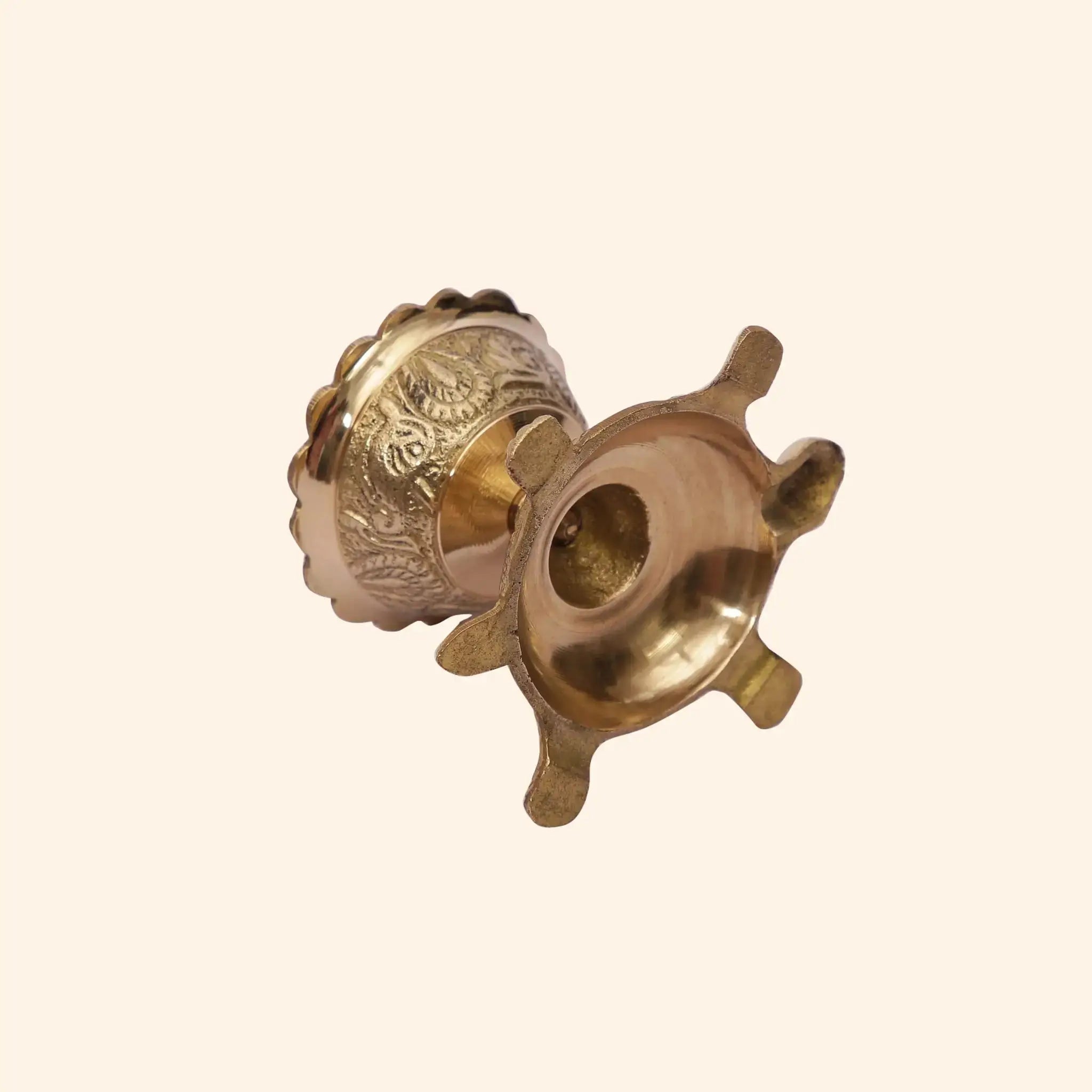 Auspicious Brass Tortoise Diya (Kachua Deepak) | For Vastu & Diwali Puja