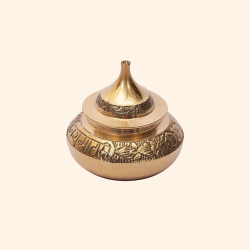 Matki-Style Sindoor Dibbi | For Puja & Shringar - Pillow Fights