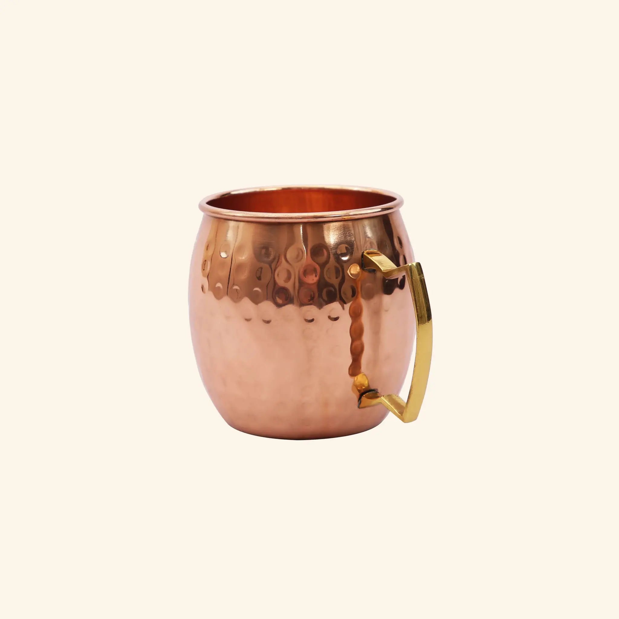 Classic Hammered Copper Moscow Mule Mug