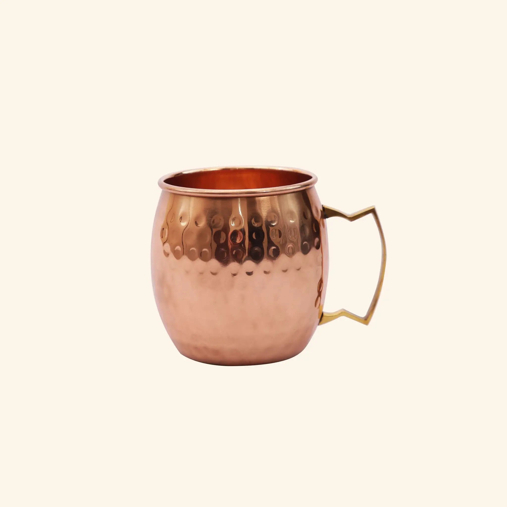 Classic Hammered Copper Moscow Mule Mug
