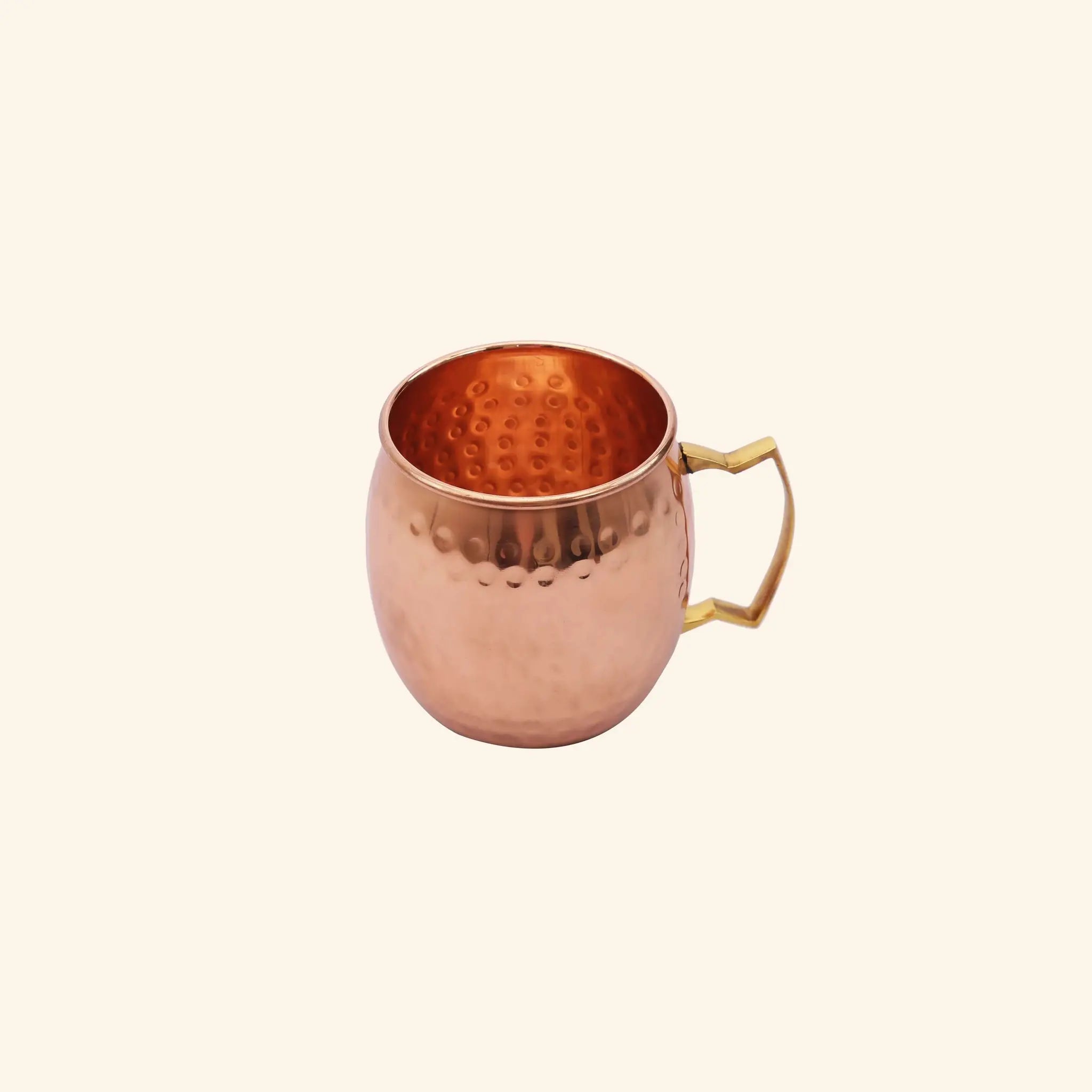 Classic Hammered Copper Moscow Mule Mug