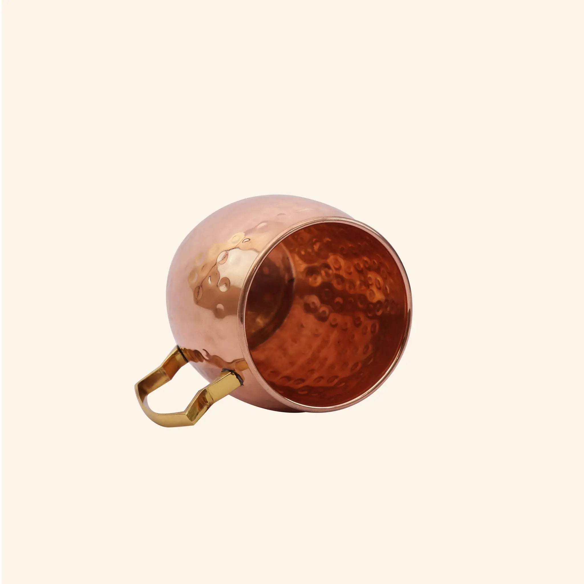Classic Hammered Copper Moscow Mule Mug