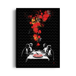 Pizza Night Explosion - Food & Bar Wall Art - Pillow Fights