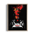 Pizza Night Explosion - Food & Bar Wall Art - Pillow Fights