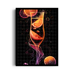 Radiant Citrus Spritz - Food & Bar Wall Art