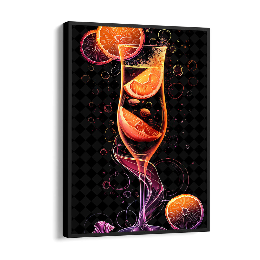 Radiant Citrus Spritz - Food & Bar Wall Art