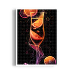 Radiant Citrus Spritz - Food & Bar Wall Art