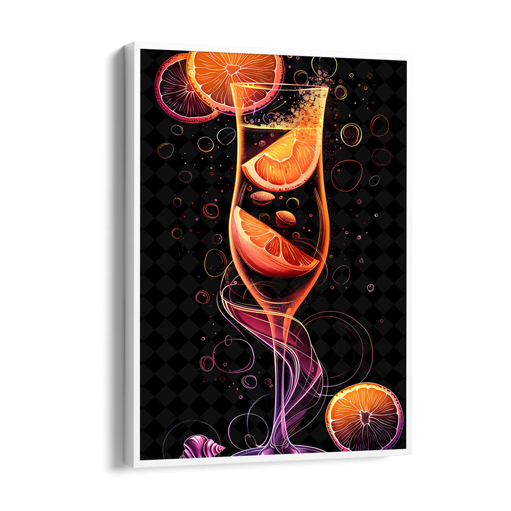 Radiant Citrus Spritz - Food & Bar Wall Art