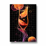 Radiant Citrus Spritz - Food & Bar Wall Art