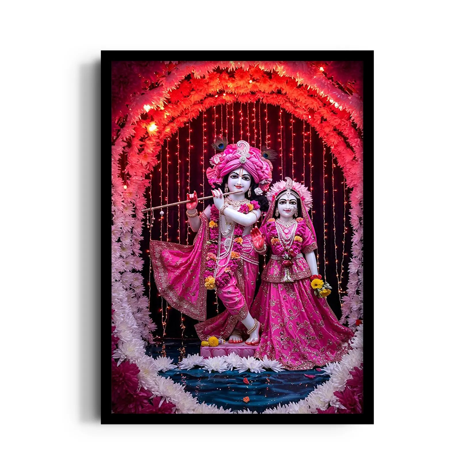 Radiant Devotion in Pink Florals
