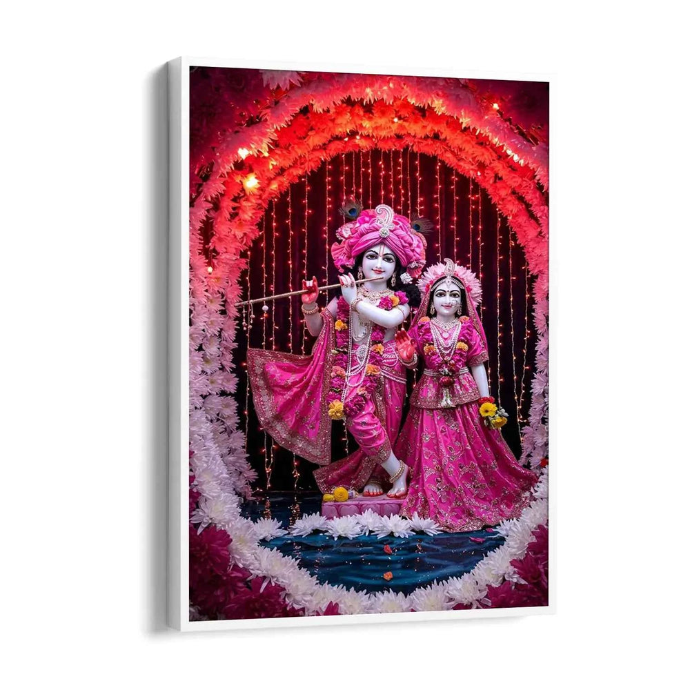 Radiant Devotion in Pink Florals