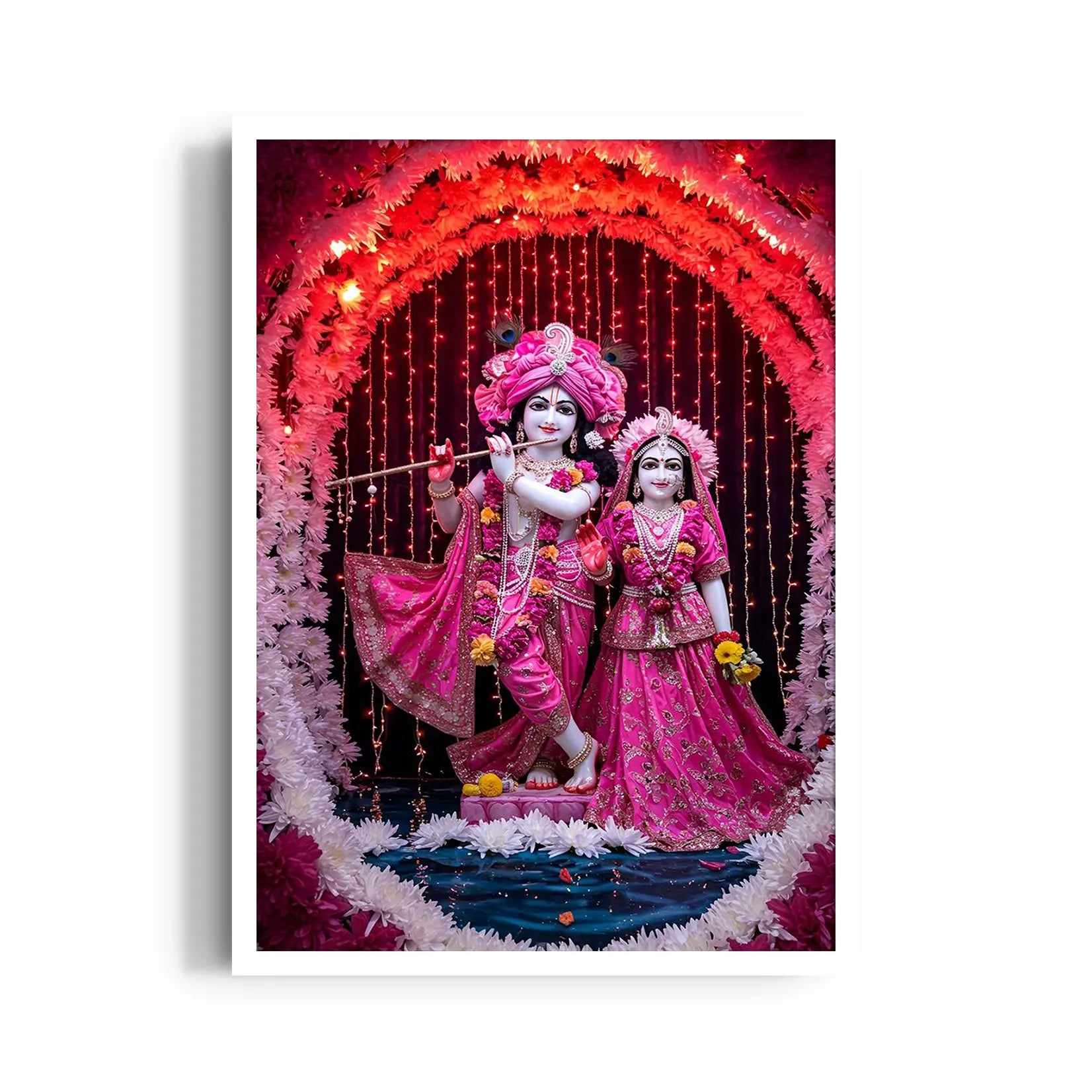 Radiant Devotion in Pink Florals