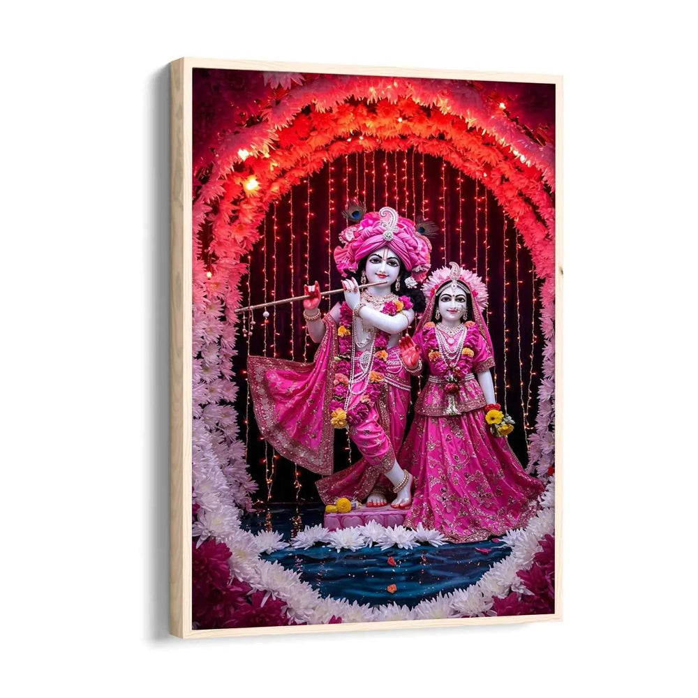 Radiant Devotion in Pink Florals