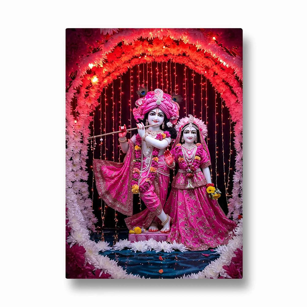 Radiant Devotion in Pink Florals
