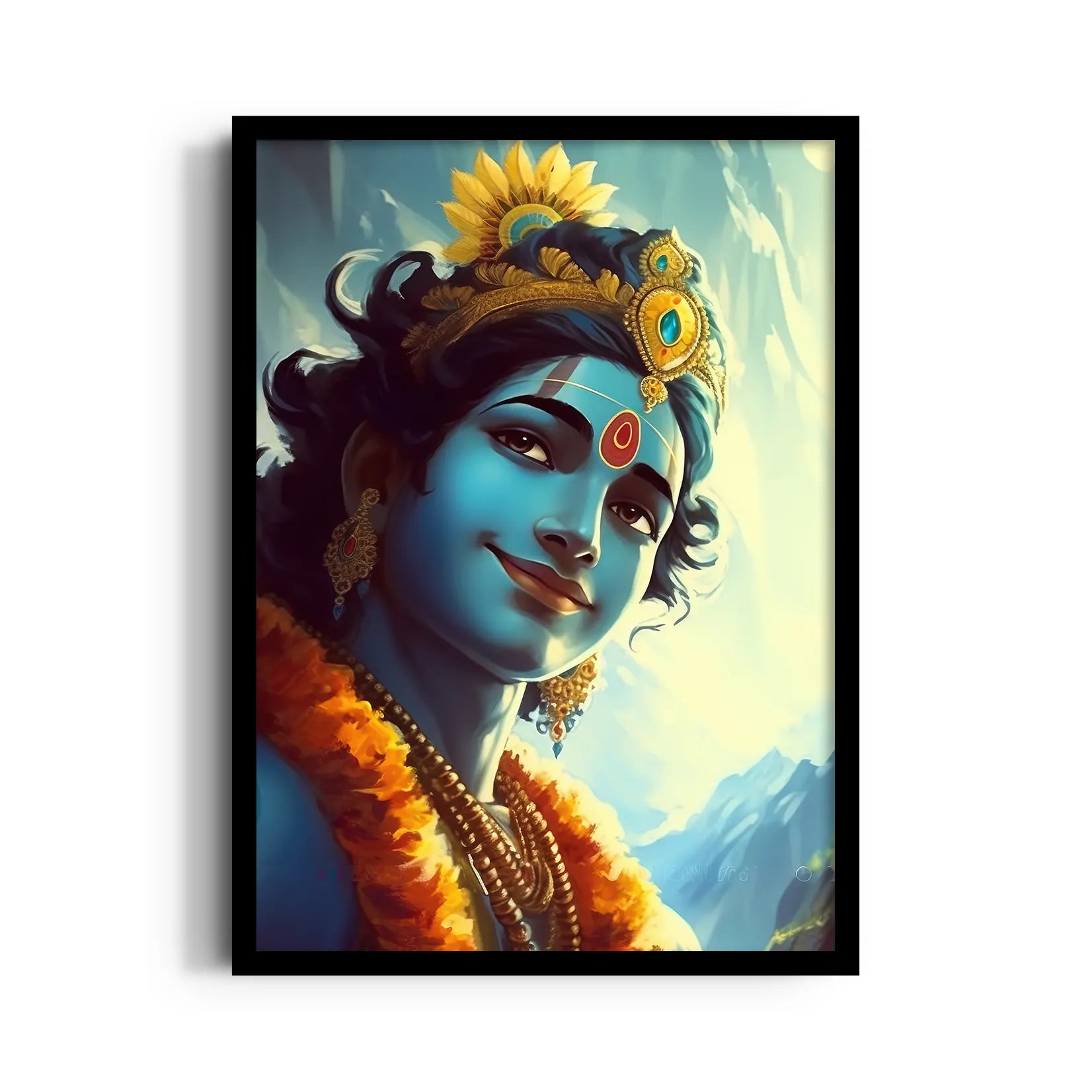 Radiant Smile of the Blue Sovereign