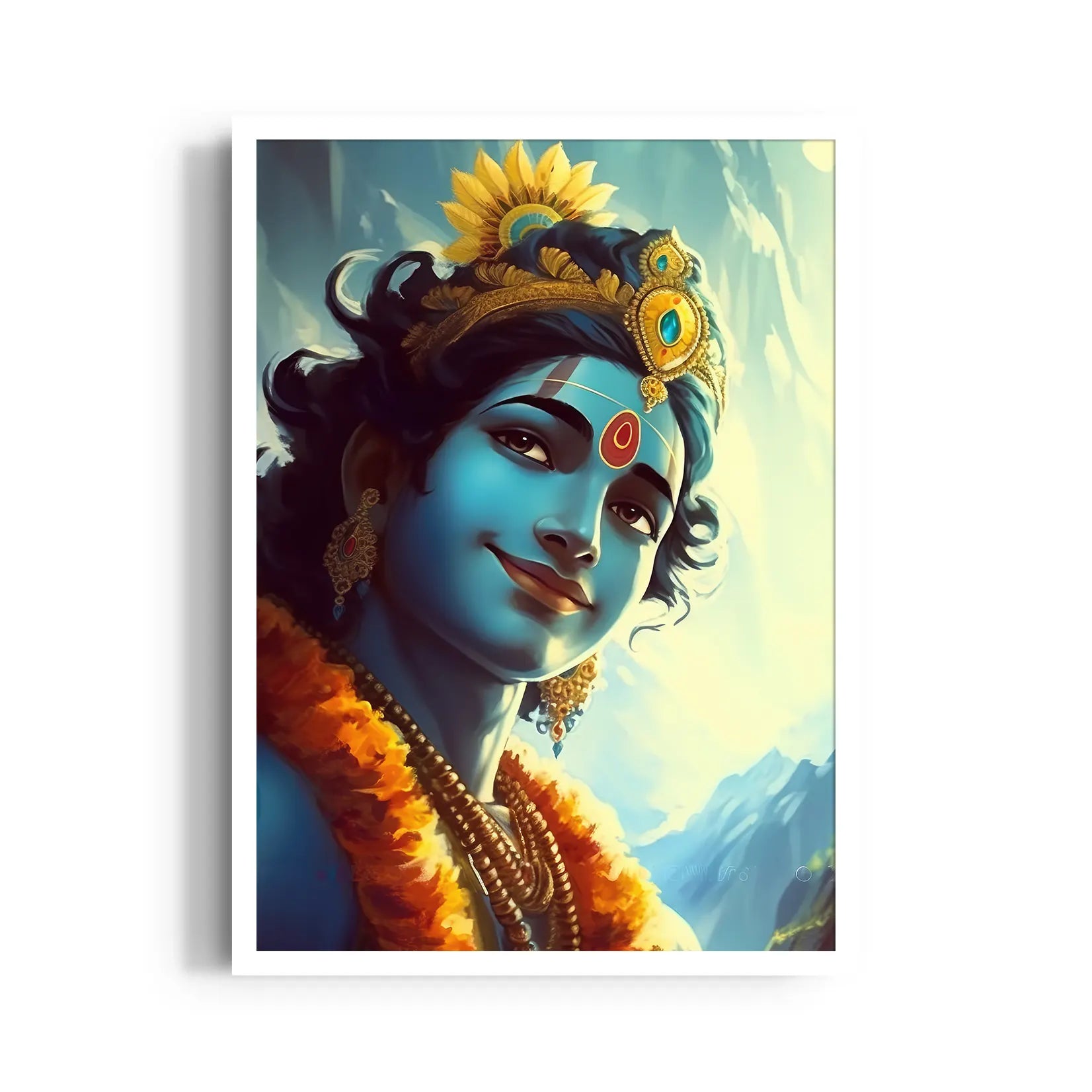 Radiant Smile of the Blue Sovereign