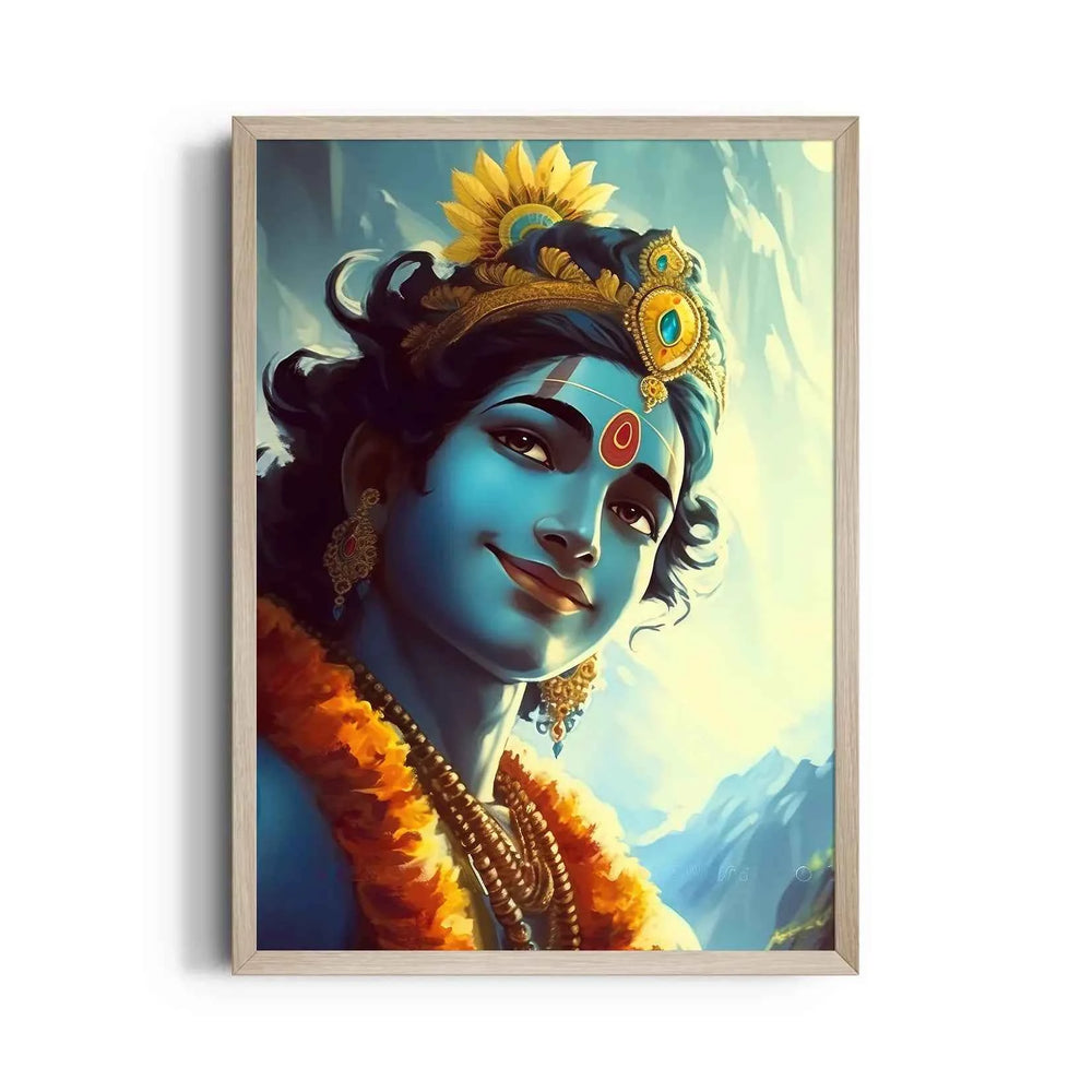 Radiant Smile of the Blue Sovereign