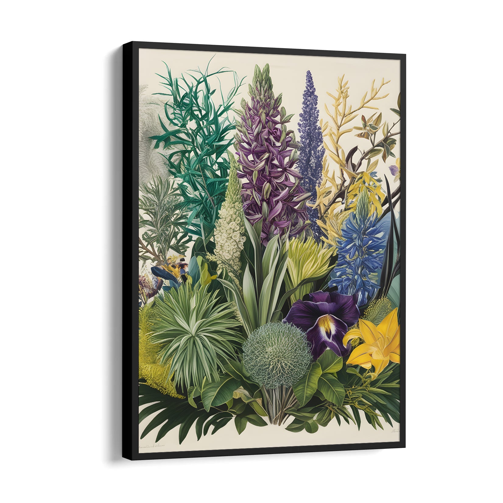 Royal Wildwood Meadow - Botanical Wall Art