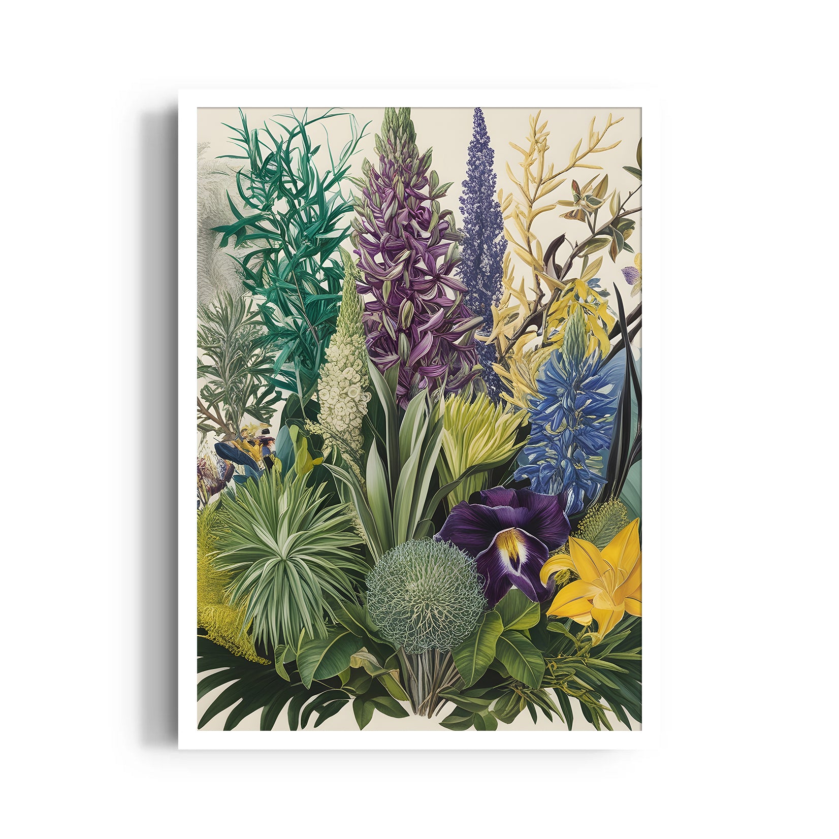 Royal Wildwood Meadow - Botanical Wall Art