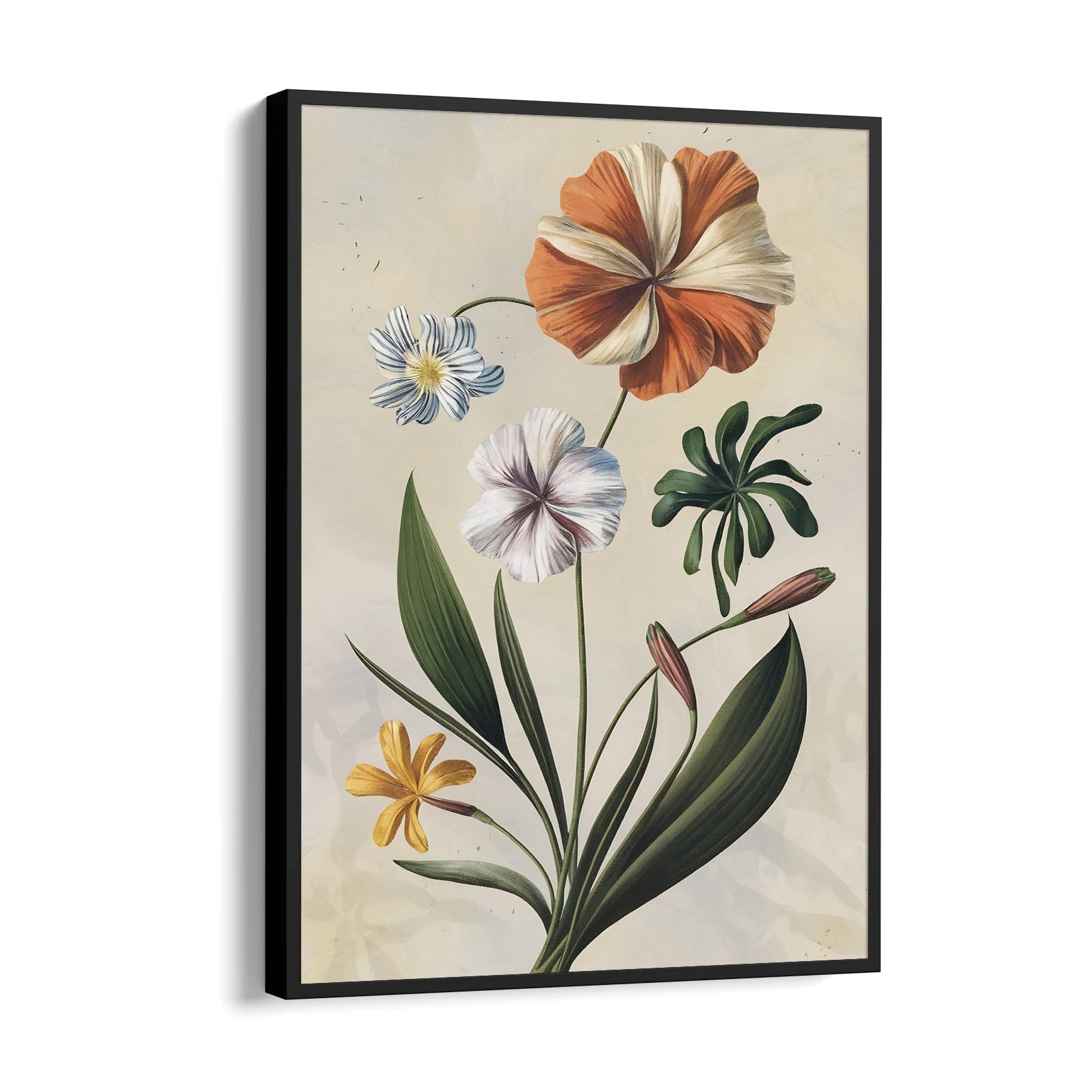 Rustic Wildwood Medley - Botanical Wall Art