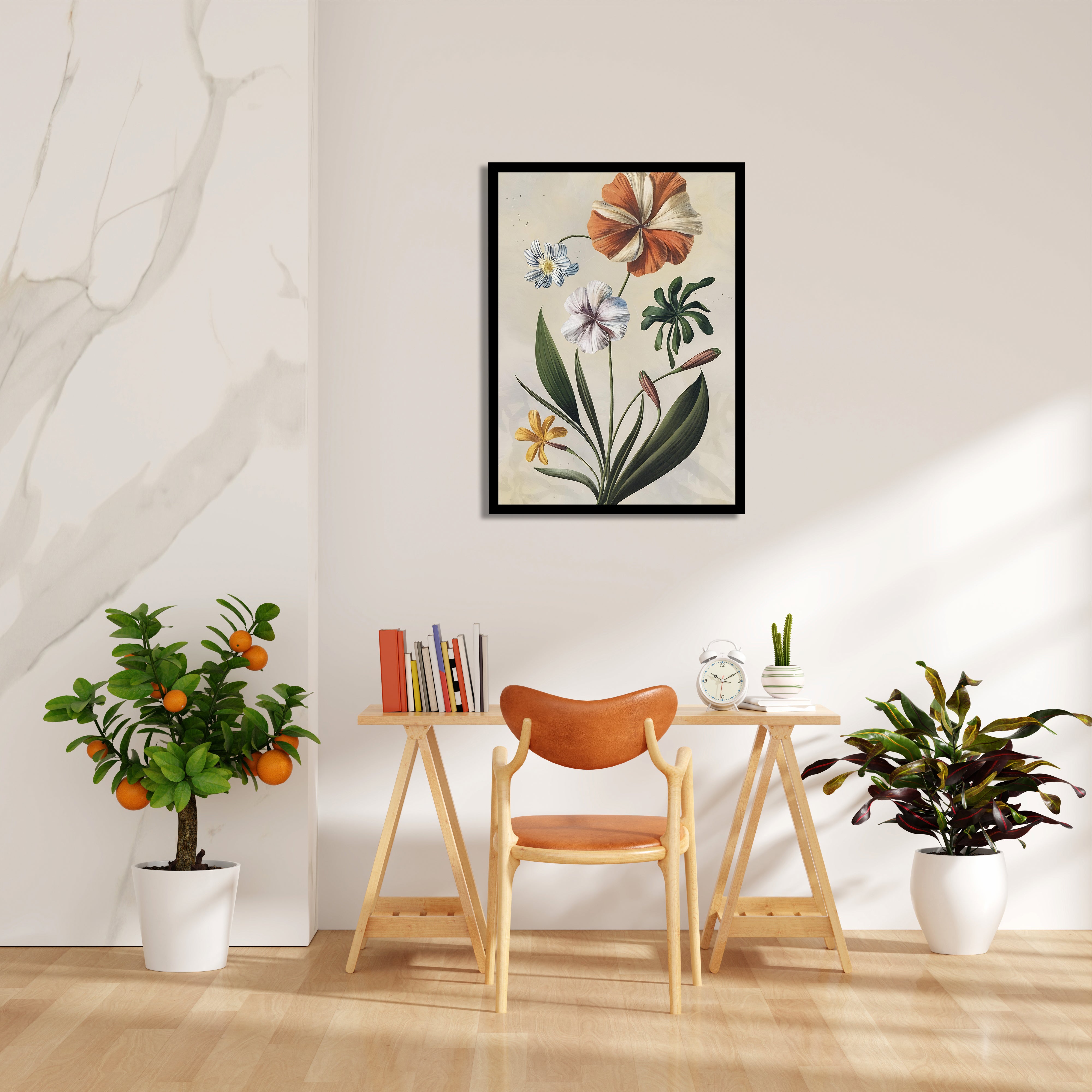 Rustic Wildwood Medley - Botanical Wall Art
