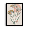 Sienna Dusk Yarrow - Botanical Wall Art