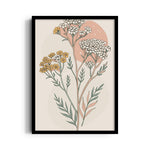 Sienna Dusk Yarrow - Botanical Wall Art