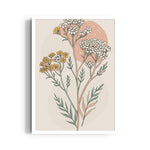 Sienna Dusk Yarrow - Botanical Wall Art
