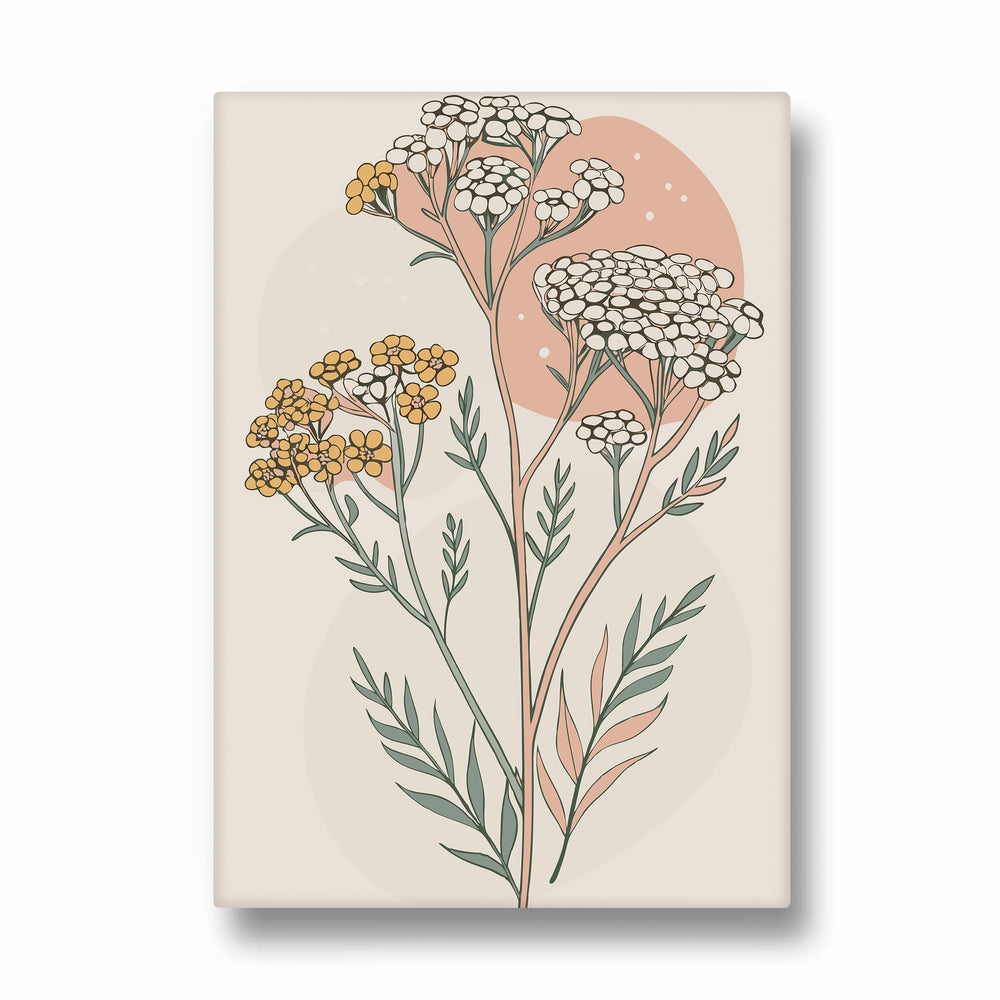 Sienna Dusk Yarrow - Botanical Wall Art
