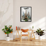 Skyline World Explorer - Travel Wall Art