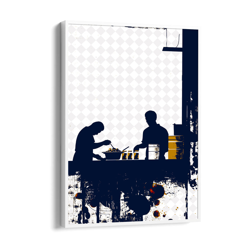 Street Food Stories - Food & Bar Wall Art - Pillow Fights