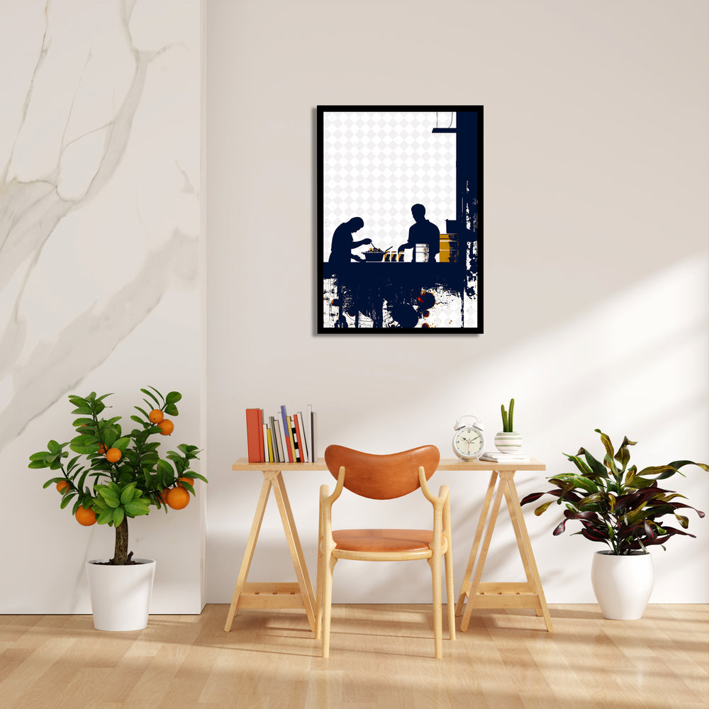 Street Food Stories - Food & Bar Wall Art - Pillow Fights