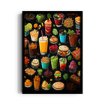 Street Snacks & Sips – Food & Bar Wall Art