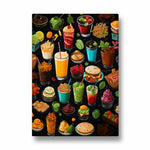 Street Snacks & Sips – Food & Bar Wall Art