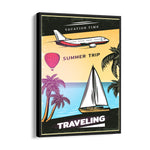 Summer Voyage Escape - Travel Wall Art