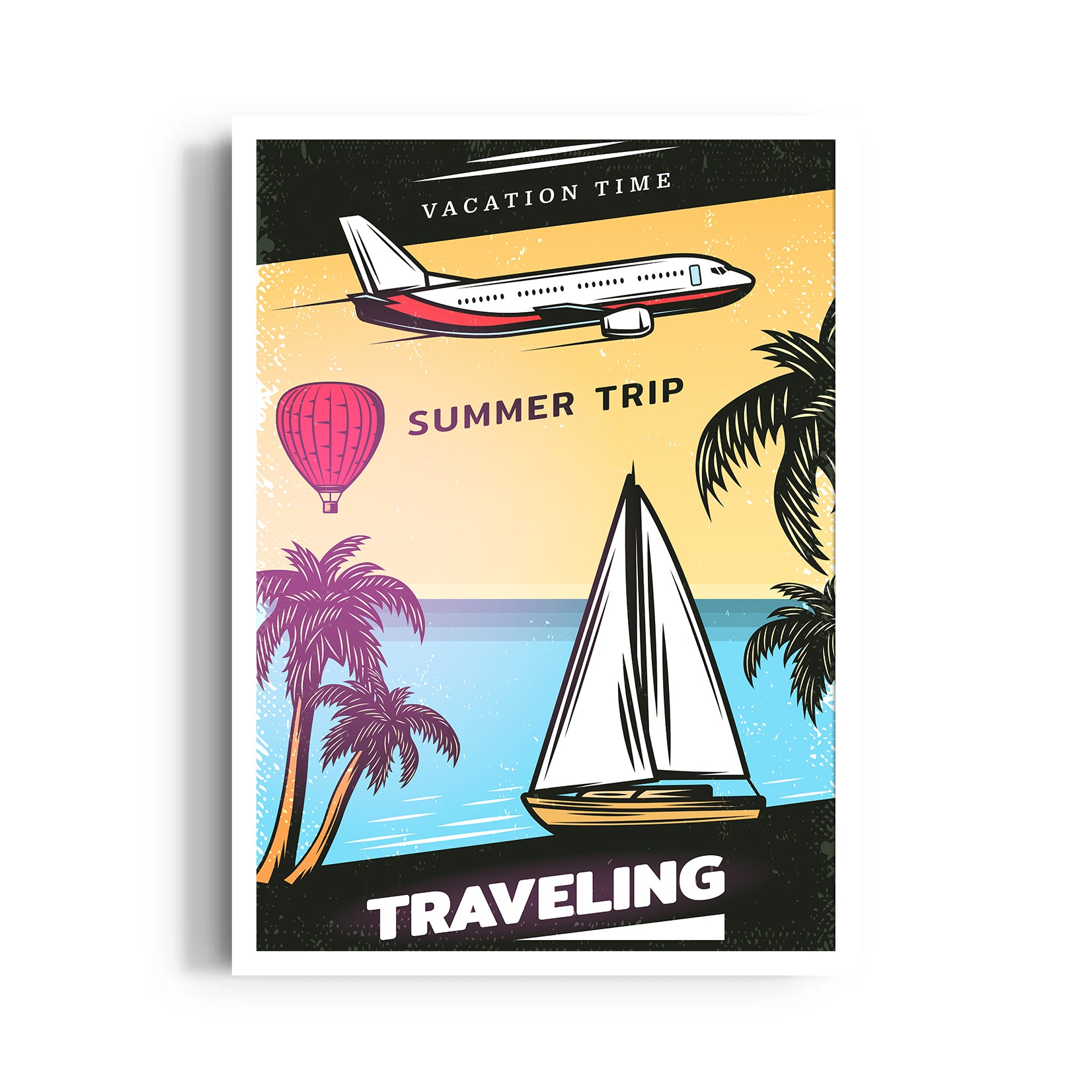 Summer Voyage Escape - Travel Wall Art