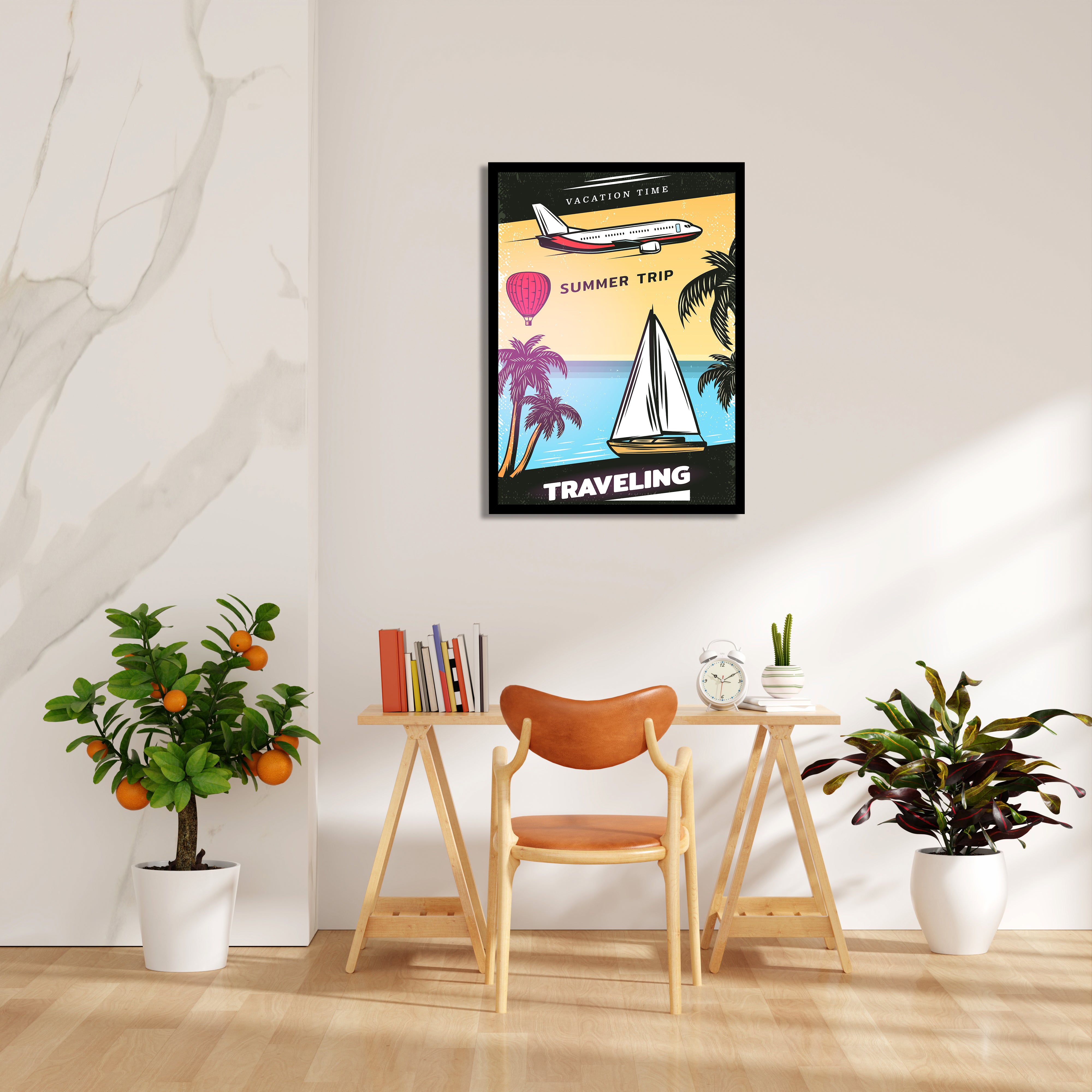Summer Voyage Escape - Travel Wall Art