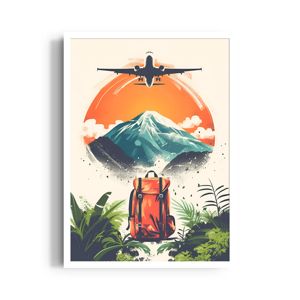 Summit Bound Explorer - Travel Wall Art