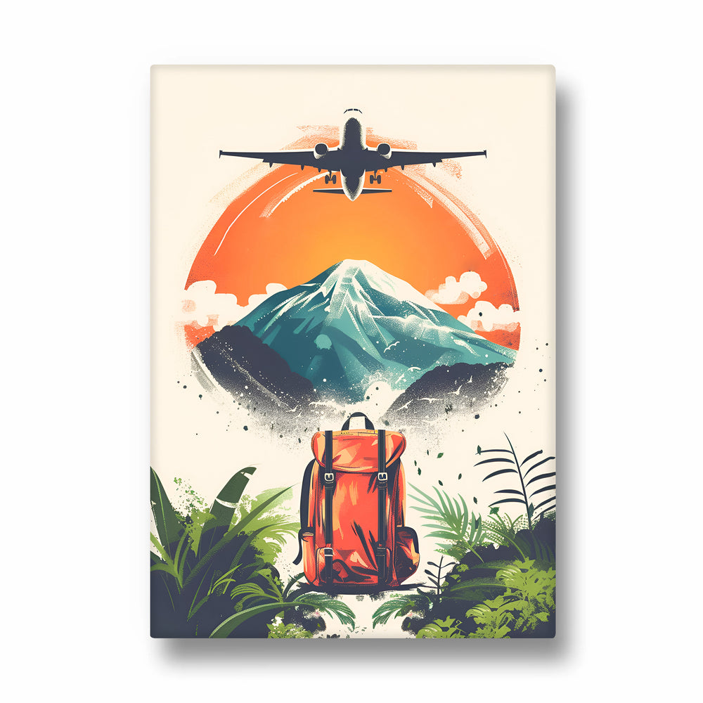 Summit Bound Explorer - Travel Wall Art