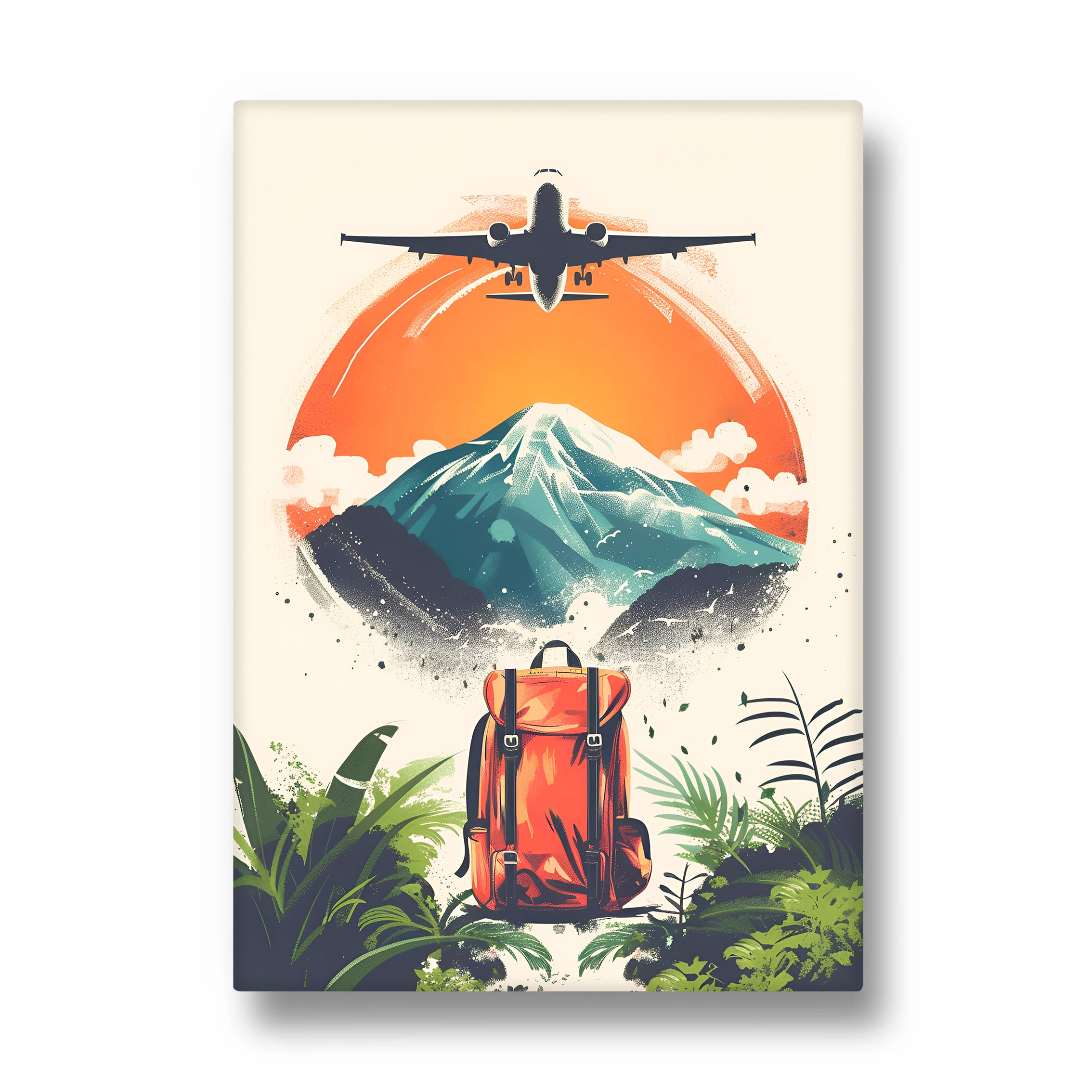 Summit Bound Explorer - Travel Wall Art