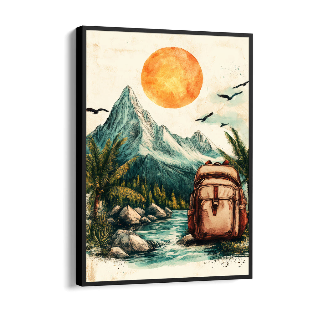 Summit Wanderer Escape - Travel Wall Art