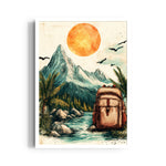 Summit Wanderer Escape - Travel Wall Art